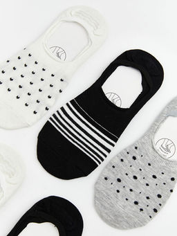 Desenli Kad?n Babet ?orap 5li