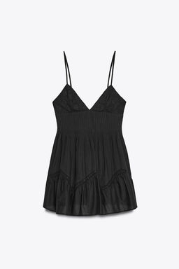 EMBROIDERED SHORT DRESS - Zara фото 12