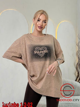 Футболка женская из хлопка - Fiona фото 3
