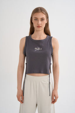 Майка трикотажная Серый ANTA SKATE Knit Tank