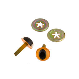 HobbyBe CAE- 9 Глаза c кошачьим зрачком с шайбами d 9 мм 24 шт. зеленый