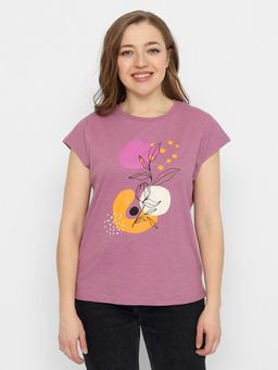 CRB wear/FSMW 60253-45 Футболка женская,лаванда/Ex.Cherubino