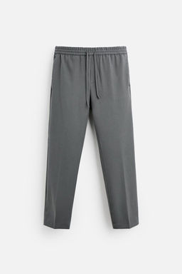 COMFORT FIT JOGGER WAIST TROUSERS - Zara фото 15