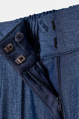 WIDE-LEG TROUSERS WITH DARTS - Zara фото 3