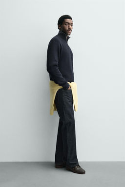 WOOL BLEND ZIP-UP JUMPER - Zara фото 4