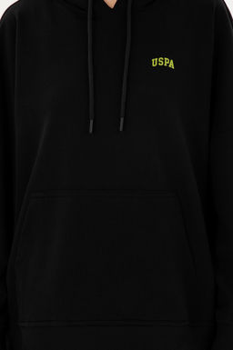 Женский черный базовый свитшот Дополнительная скидка 11% в корзине - U.s. polo assn фото 6