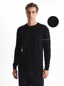 Bisiklet Yaka Erkek Triko Kazak