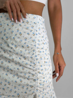 Юбка Алексия (белый) - Nadi bordo фото 2