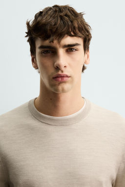 REGULAR FIT WOOL JUMPER - Zara фото 5