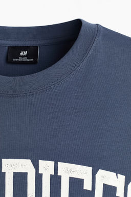 Camiseta con motivo estampado Loose Fit - H&m фото 30