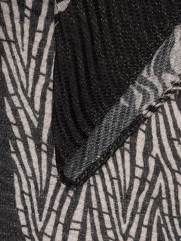 Палантин жен. виск+шерсть+люр 85х180 LBL54-645-01