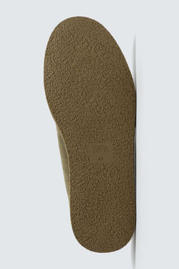 ZAPATO N?UTICO PIEL CASUAL / Verde - Zara фото 4
