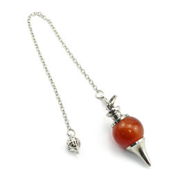 Маятник купол из сердолика 18*18*41мм