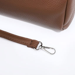 Сумка-багет на молнии, цвет коричневый - Simaland фото 6