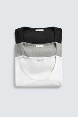 PACK 3 CAMISETA TANK B?SICA / varios - Zara фото 3