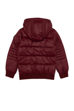 U. S. Polo Assn Бордовое пальто с капюшоном для мальчика - U.s. polo assn фото 6