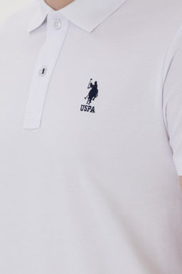 Erkek Slim Fit Polo Yaka Beyaz Basic Ti__rt Sepette S_rpriz _ndirim - U.s. polo assn фото 7