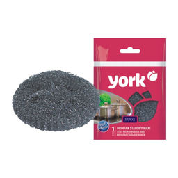 Мочалка для посуды металл. Макси "York" (0302)