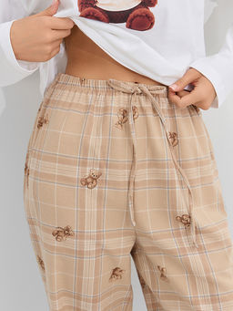 Комплект женский домашний с надписью Petite teddy - Mark formelle фото 10