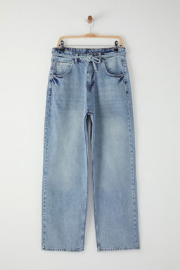 TRENDYOL MAN Mavi Erkek Baggy Fit Jeans Bol Kot Pantolon TMNSS25JE00002 - Trendyolmilla фото 8