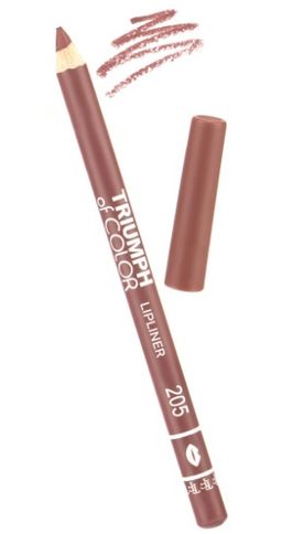 TF Карандаш д/губ TRIUMPH of COLOR lipliner тон205 нейтральный темный CW212
