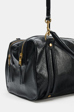 SHOULDER BAG WITH METAL DETAILS