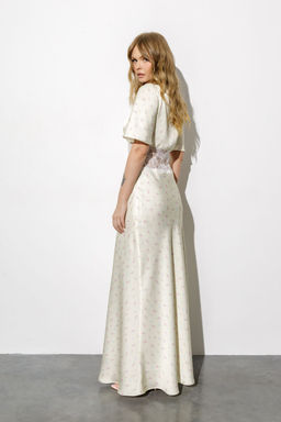 Платье Pirs 6662 пастельный желтый  фото 8