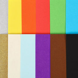 Бумага цветная с блестками, А4, 12 листов, 12 цветов, немелованная, двусторонняя, в папке, 80 г/м², Холодное сердце