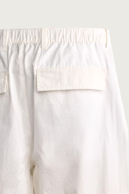 PANTAL?N JOGGER CARGO RELAXED FIT / Blanco - Zara фото 10