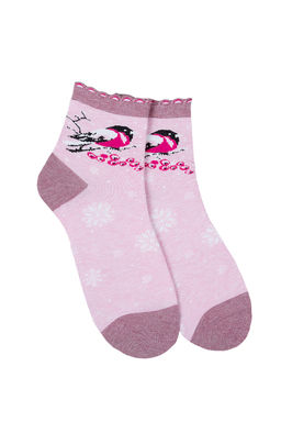 Носки женские Снегири (набор 3 пары)