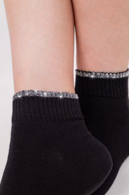 Женские носки с люрексом Happy Fox