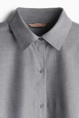 Camisa oversize de lyocell - H&m фото 6