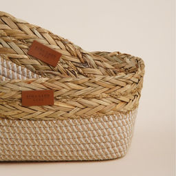 Корзины для хранения SL Home, плетёные, ручной работы, 2 шт., 281810 см, 302012 см - Sima-land home фото 4