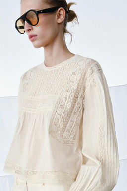 ZW COLLECTION EMBROIDERED SHIRT - Zara фото 2