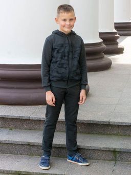 Спортивный костюм К033, черный от фабрики Спортсоло