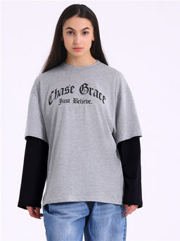 лонгслив 1ЖДЛД4628002 - Апрель фото 3