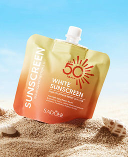 Солнцезащитный крем для лица и тела 50spf - Sadoer фото 3