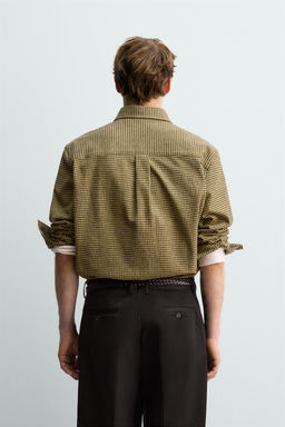 CHECK FLANNEL SHIRT AARON LEVINE X ZARA фото 3