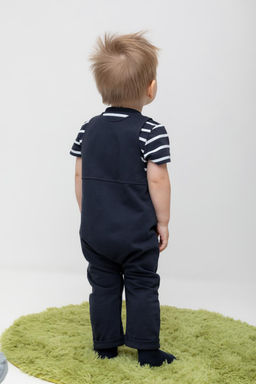 КР 6466/индиго к448 полукомбинезон д/мал яс - Crockid фото 3