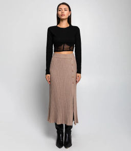 Юбка #КТ919 (5), бежевый