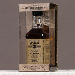 Подарочный набор Крутому мужику: гель для душа виски 250 мл и мыло для рук 80 г, Чистое счастье