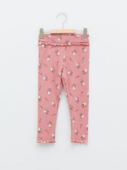 Beli Lastikli Minnie Mouse Bask?l? K?z Bebek Tayt - Waikiki фото 2