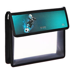 Папка для тетрадей, А5, пластиковая, 23×19×5 см «Аниме футбол»