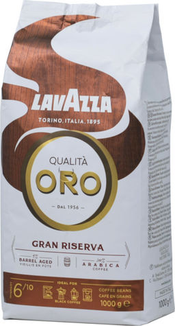 LAVAZZA. ORO Gran Riserva (зерновой) 1 кг. мягкая упаковка
