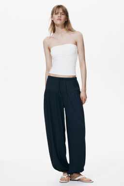 Pantal?n globo con efecto arrugado - H&m фото 3