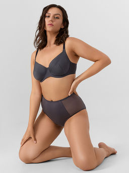 Бюстгальтер макси женский серый - Mark formelle фото 6