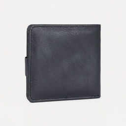 Портмоне мужское на кнопке, отдел для купюр, для карт, чёрное