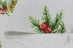 Рогожка Морозное лакомство, ш.1.5м, хлопок-100%, 165гр/м.кв - Купава фото 4