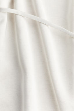 MAMA Blusa con cinturon de anudar - H&m фото 7