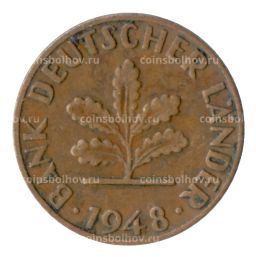 1 пфенниг 1948 года F Германия